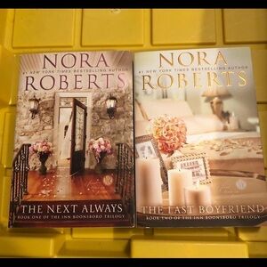 Nora Roberts The Next Always & The Last Boyfriend, Book Bundle
